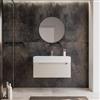 DEGHI Mobile bagno sospeso 90 cm cashmere con top lavabo - Deck