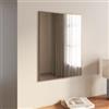 DEGHI Specchio 60x80 cm reversibile con cornice bronzo - Talas