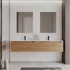DEGHI Mobile bagno sospeso 180 cm rovere gold con lavabo - Deck