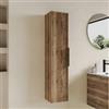 DEGHI Colonna bagno sospesa 25x120 h cm cannettato reversibile rovere america - Mida