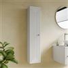 DEGHI Colonna bagno sospesa 120h cm cannettata bianco opaco - Dunkel