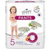 NATURAL WOOL DISTRIBUTION Happy pants 11-18kg 5 junior 22 pezzi