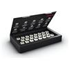 CHERRY MX BLACK CLEAR TOP Switch Kit, 23 interruttori meccanici per tastiera, Per tastiere fai da te, hot-swap o da gioco, Interruttore lineare senza clic, Potente e diretto