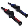 Generic Axe Sound Light Sword Dual Forms Toy - Spada Luminosa a LED Trasformabile con di Nebulizzazione per Bambini, Plastica