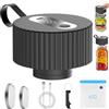 BAIFULAI Macchina per sottovuoto per bicchieri: macchina per sottovuoto elettrica vasetti per conserve con 10 sacchetti sottovuoto, macchina sottovuoto per bicchieri, sigillante automatico Mason Jar per