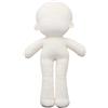 predolo Bambola di peluche con corpo vuoto, creazione di vestiti, esposizione di arti e mestieri, collezione di regali fai da te, Corpo Normale