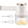 Générique Tritatutto per aglio mini | tritatutto ricaricabile USB senza fili 300 ml,tritatutto elettrico Mini,Per Legumi Frutta Cipolla Carne Pollo Noci Puree Cucina Casa