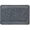 Astra Zerbino interno 40x60 cm - tappetino antisdrucciolo grigio resistente - zerbino d'ingresso Flocky Colore: Stripes Clean Off Mat