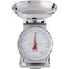 Eva Bilancia da cucina meccanica - Acciaio inox - Capacità 5kg - Graduazione 20g