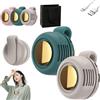 Gienslru Mini ventilatore elettrico senza pale, portatile, silenzioso, a 3 velocità, portatile, senza pale, con clip, ventilatori con clip da cintura, ventilatori di raffreddamento portatili, per