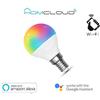 Homcloud Lampadina Wi-FI RGB+Bianco caldo E14 G45 dimmerabile