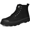 ENEN Stivali da Neve Scarpe Uomo Invernali, Stivaletti Outdoor Impermeabili Scarponi Montagna Antiscivolo Trekking Scarpe Comodo Foderato in Pelliccia Caldi Boots 37-47