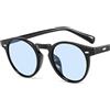 Generic Occhiali da sole sportivi for le vacanze da uomo e da donna. Occhiali da sole decorativi for guida pendolare(Blue)