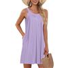 Luadnysin Vestiti Estivi Donna Vestito Donna Estivo Vestito Smanicato Viscosa Abiti Lunghi Curvy Abito Maglina Taglie forti Tubino Lungo Cotone Corti Corto Fresco Vestitino Mare 3Xl Milkmaid Dress Larghi Maxi