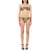 Liu Jo VA6001J6448 Bikini Fascia Animalier + Slip Brasiliana, Animalier V9789, 4 B