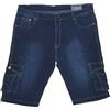 Fantasy Jeans Bermuda Tasche Laterali Leggero Taglie Grandi Calibrato Cotone (52 IT Uomo)