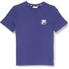 FILA Tessin T-Shirt, Blu Medievale, 134-140 cm Bambine e Ragazze
