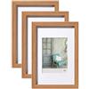 walther design Stockholm EA030P3 - Cornice portafoto in legno, 20 x 30 cm, confezione da 3, faggio