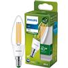 Philips LED Lampadina Classe A Ultra Efficiente, 4W, 3000K, E14