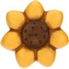 THUN Magnete con girasole in ceramica Country