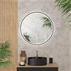 Aurlane Specchio rotondo - 70 x 70 x 4 cm - GO LED ROUND 70