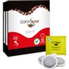 COFFISANO 50 Cialde di Caffè Decaffeinato in Filtro Carta Compostabile ESE da 44 mm Miscela Dek - Espresso Italiano in Bustine Monodose - Gusto Cremoso