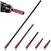 LYIMCHONG 5 Porta Punte Magnetico per Trapano Avvitatore a Percussione Extra Forte Lungo, 50/60/100/150/300mm Prolunghe Magnetiche per Punte, Porta Inserti per Avvitatore, Portainserti Lunghi per Trapano 1/4