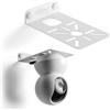 etterr Supporto per fotocamera. Supporto per telecamera sorveglianza domicilio WiFi, interno, esterno, telecamera di sorveglianza bambino, supporto a parete per sistema antifurto casa. (Bianco, Normale)