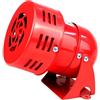 Gdfnmogo Sirena di allarme per motore elettrico Gdfnmogo 220 V AC, dispositivo industriale, 110 dB, pressione sonora ad alta velocità, 10000 giri/min, struttura in metallo e plastica