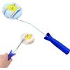 Qinsky Rullo Angolare per Pittura ad Angolo, Professionale Fai da te, Ideale per Bordi e Angoli Stretti, Miscelazione, Plastica, Cotone