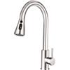 Yeecka Rubinetto Lavello Cucina con 3 Modalità, Miscelatore Cucina con Doccetta Estraibile da 50 cm, Bocca Girevole a 360°, SUS 304 Rubinetto Cucina, Rubinetti Cucina con attacco G3/8''