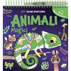 DAMI EDITORE Animali magici. Colori magici. Ediz. a colori. Ediz. a spirale. Con penna ad acqua