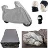 farbrothersonline TELO COPRIMOTO COPERTURA FELPATO CAPPOTTA IMPERMEABILE ANTIGRANDINE 250G MOTO SCOOTER MAXISCOOTER E MAXIMOTO+PARABREZZA/CUPOLINO COMPATIBILE CON VOGE SFIDA SR16 125