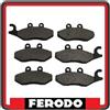 Piaggio KIT PASTIGLIE PASTICCHE FRENO FERODO PIAGGIO X10 125 - X10 350 - X10 500 FDB2142 - FDB2186