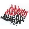 JAYWIS Viti Per Carene Moto Per SUZUKI GSXR GSX-R 600 750 1000 K5 K6 K7 K8 K9 K11 GSX-S750 GSX-S1000 GSR600 GSR750 Viti Per Carrozzeria Kit Bulloni Per Carenatura(ROSSO)