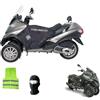 CLICK & GO COMPATIBILE CON PIAGGIO MP3 500 Hybrid Business dal 2014 al 2022 COPRIGAMBE R062W-X TERMOSCUDO TUCANO URBANO COPERTA TERMICA IMPERMEABILE INTERNO IN ECO PELLICCIA SPECIFICO PER SCOOTER