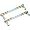 X AUTOHAUX 2 pezzi Tiranti dello Sterzo M8 140mm per ATV 50cc 70cc 90cc 110cc 125cc