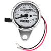 HERCHR Contachilometri Contachilometri Universale 12V, Contachilometri Contachilometri Moto con Retroilluminazione Gialla Per Auto RC Dirt Bike Van Marine Boat