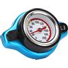 AKLOSIPY Misuratore Temperatura Acqua Tappo Radiatore, Manometro Universale Alta Pressione per Moto, ATV, UTV, ABS + Lega di Alluminio Durevole a Prova di Perdite (testa piccola 1.3)