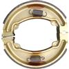 Generico Honda Ganasce Freno Posteriore per CN 250, Modello 1993, Set Freni a Tamburo, Colore Oro Metallizzato