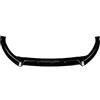 KUBYMOTO Spoiler paraurti anteriore per Ford Focus ST MK3.5 2015-2018, effetto fibra di carbonio, nero lucido