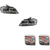 Johns, Faro + Nightbreaker adatto per Audi A3 8P 2008 Set Li Rec