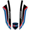 YDYBDA Per BMW F800GS F 800 GS 2025 2024 3D Gel Adesivo Parafango Protezione Vernice Decalcomania Accessori Moto
