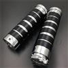 HASkulle Ricambio Moto 1 25mm Manopole Manubrio for Kawasaki Vulcan 800 Classic Drifter/Magna 75/Harley Davidson FLHR Road King