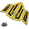 FNERRMEVC Per TMAX530 TMAX 530 T-MAX 530 2012 2013 2014 2015 2016 Moto Pedana Passi Moto Piede Poggiapiedi Pioli Piastra Pastiglie Pedane(ORO)