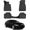 OMAC Tappetini in Gomma Compatibili con BMW 4er Coupe Grand Coupe F32 F36 2013-2021 Nero 4X