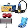 QJJML Estrattore Per Ammaccature Per Auto Con Lampada Del Sensore Di Calore,Rimozione Per Ammaccature Per Riscaldamento Da 1380W,Strumento Manuale Per La Riparazione Di Ammaccature Senza Vernice Per Auto