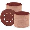 Huopueit Disco abrasivo a 8 fori da 12,7 cm, grana 60, carta vetrata orbitale casuale per sabbia, vernice auto, lavorazione del legno, metallo, confezione da 150