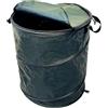 TENAX Garden Bag Start 150L Sacco Giardino Pop-Up 55x66 cm Verde, Sacco per Foglie e Rifiuti Verdi, in Polietilene Impermeabile, Autoportante Pieghevole con Maniglie, con Coperchio e Chiusura a Zip