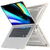 V-MOTA Custodia protettiva progettata per MacBook Pro 16 A2141 (versione 2019), tenere in mano messa nella scatola, sottile copertura paraurti in TPU gommato (pietra)